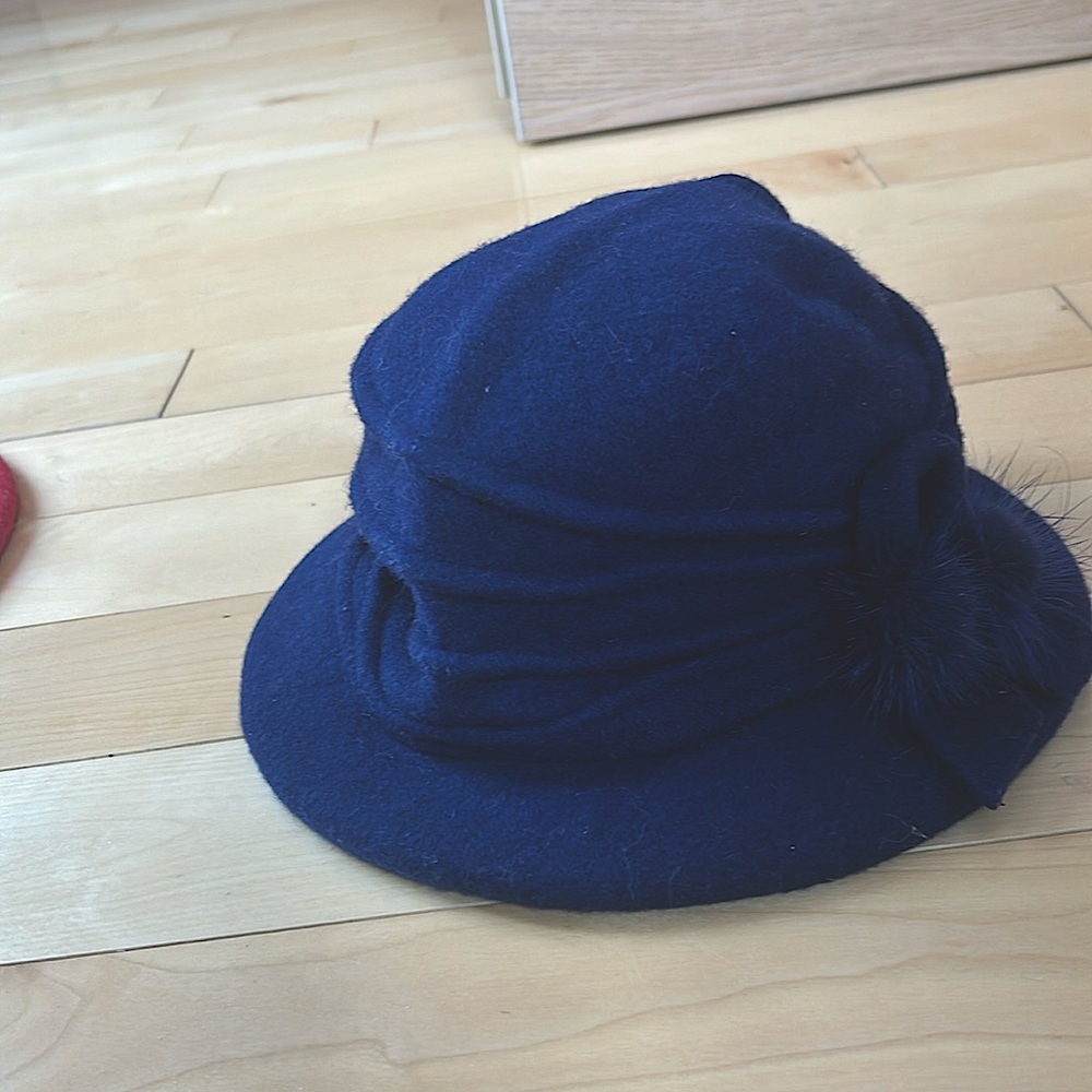 Wool original design of a hat.